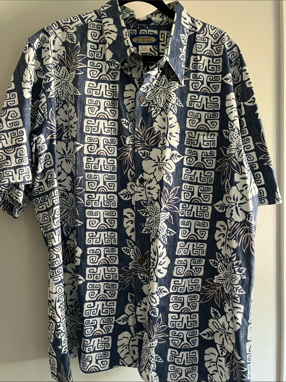 Phil Edwards Reyn Spooner XXL Hawaiian shirt cotton